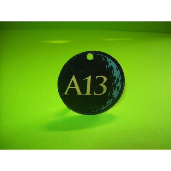 Apollo 13 Pinball Machine Plastic Key Chain 1995 Game Original Promo A13 - Picture 1 of 4